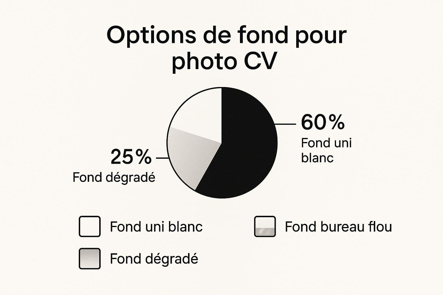 Infographic about photo cv selfie