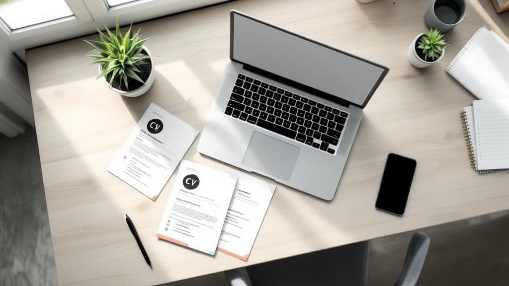 Exemple CV Moderne : 6 Modèles Gagnants en 2025